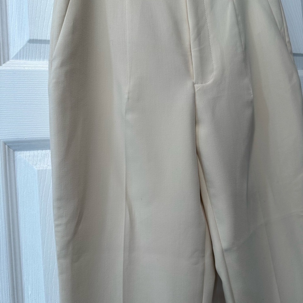 Zara Beige Dress Pants - Picture 2 of 11